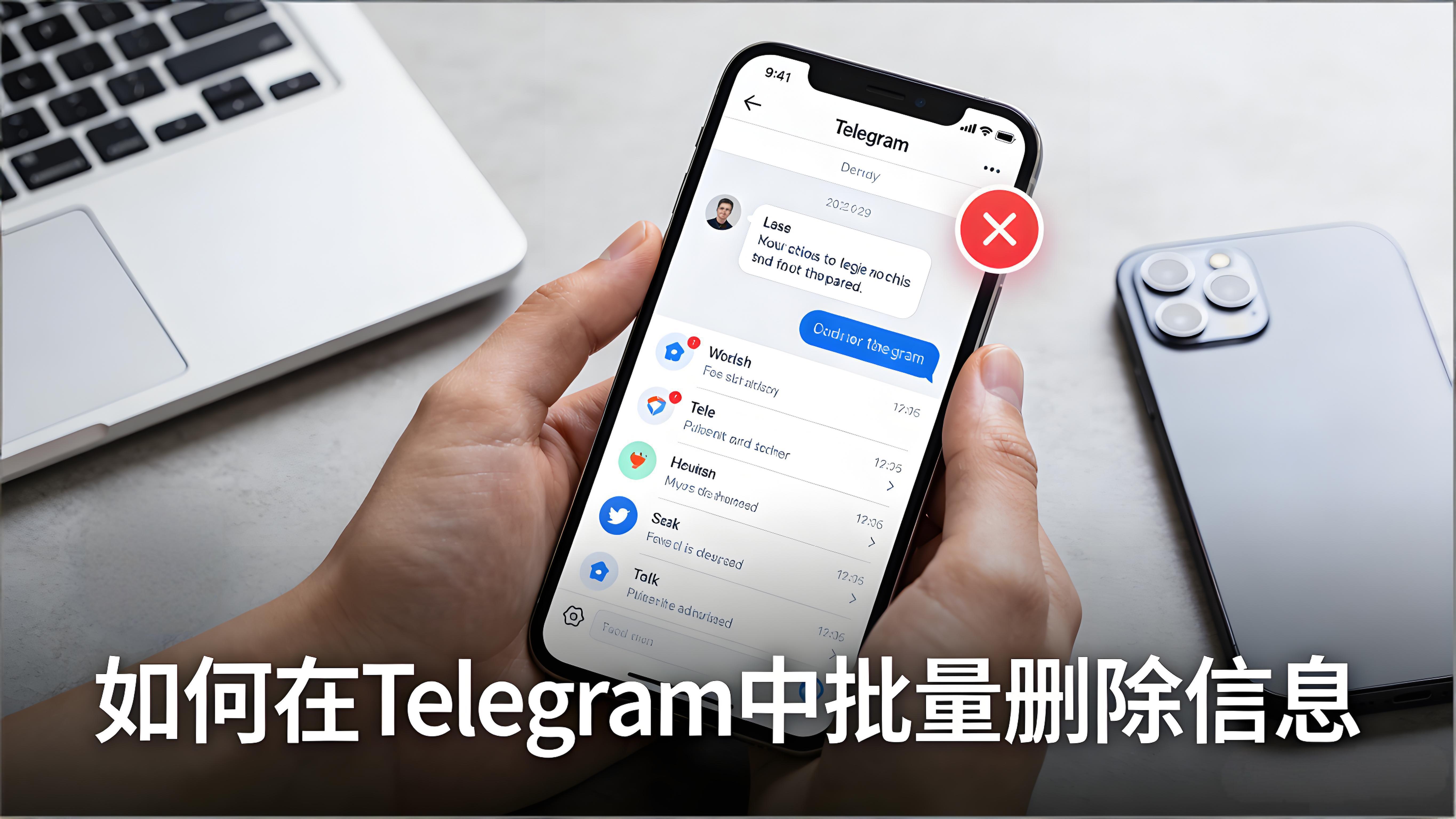 Telegram怎樣批次刪除訊息?