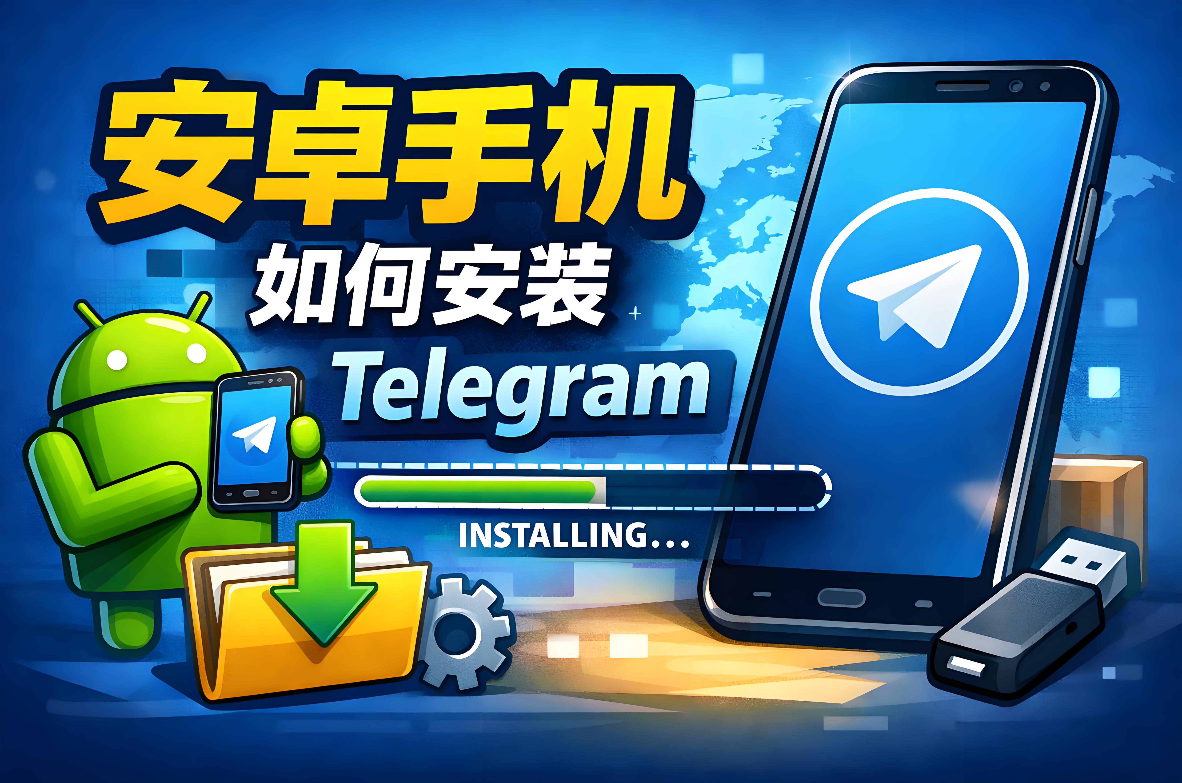 安卓手機怎樣安裝Telegram？