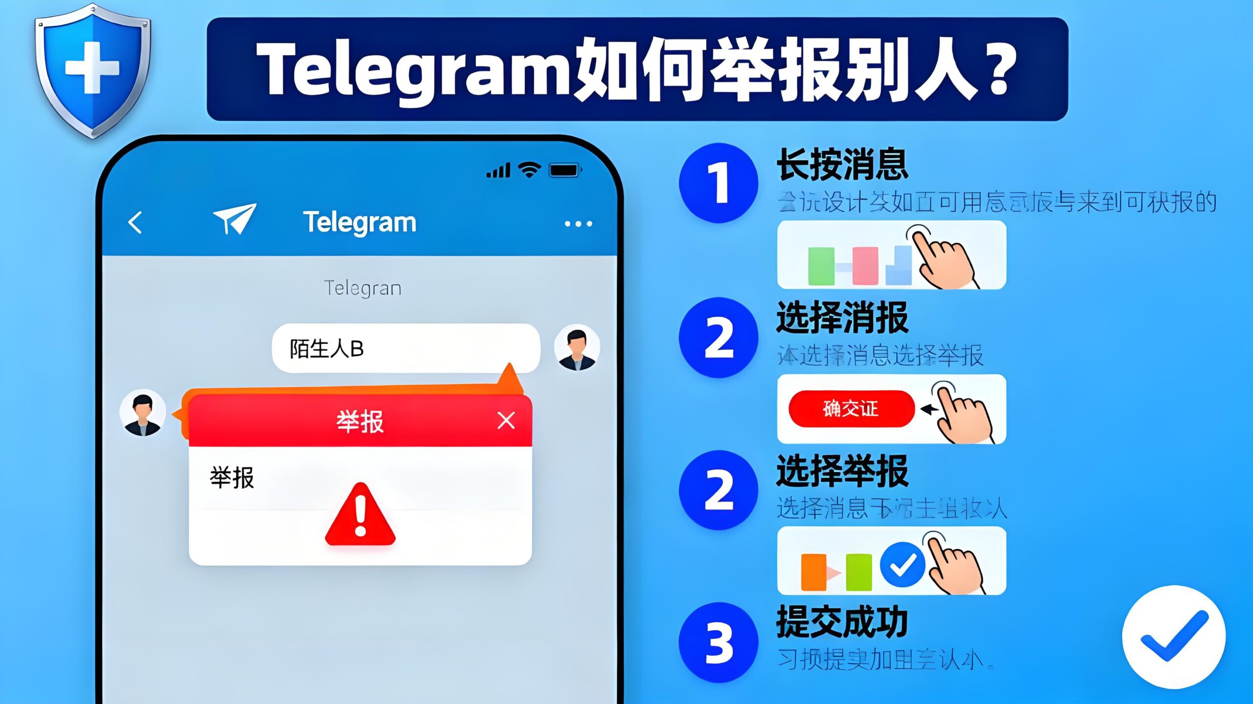 Telegram 舉報使用者圖文步驟、常見誤區與官方反垃圾機制解析
