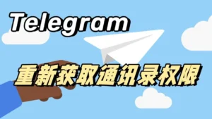 Telegram 不同步通訊錄完整教學｜停止上傳、刪除雲端聯絡人與生效範圍說明